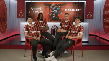 Ubisoft e AC Milan fazem ação conjunta antes do lançamento de Assassin's Creed Shadows | ::Tutoriais Photoshop::